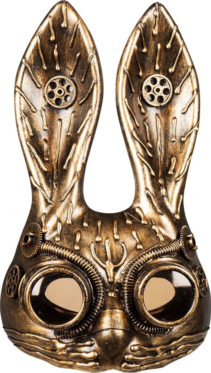 Boland - Masker Steambunny - Volwassenen - Robot - Steampunk- Sciencefiction