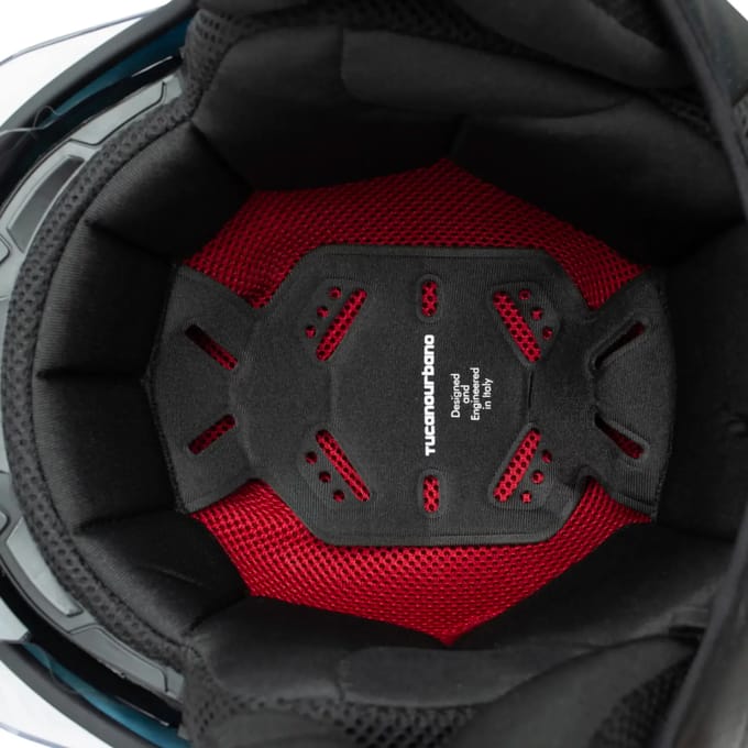 Motorhelm interieur met kussentjes Tucano Urbano El'Fan