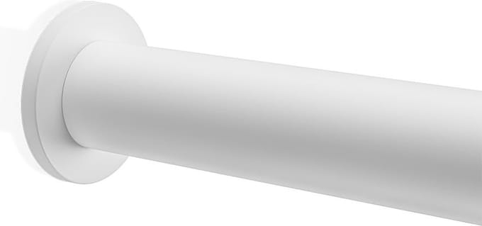 Rozet - MK WR, mat wit.