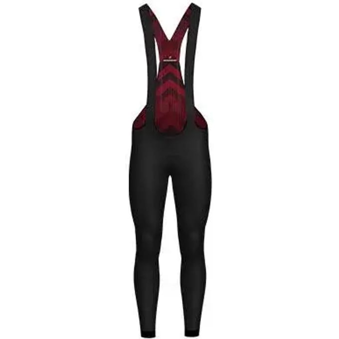 Massi Pro Bib Lange Broek Zonder Bretels Zwart M Man