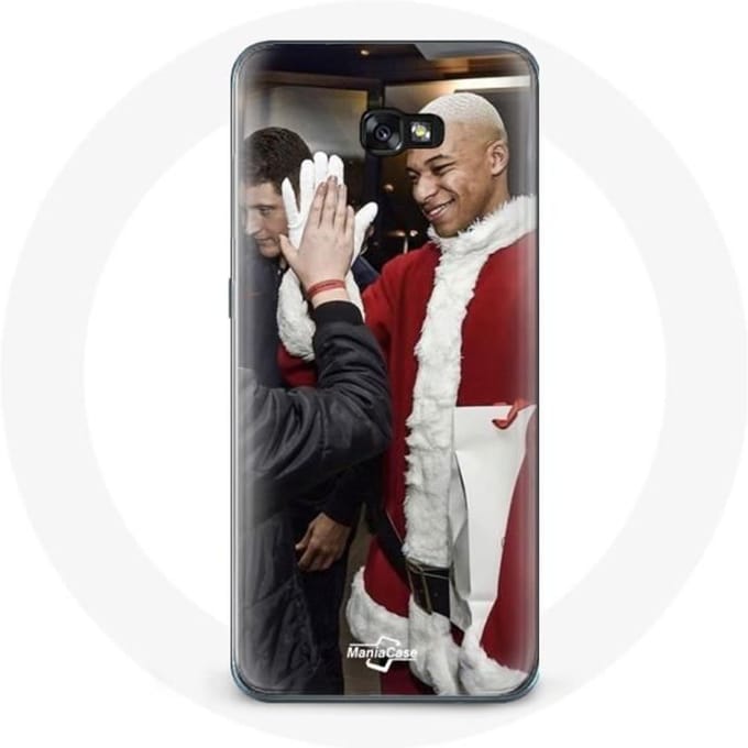 Coque pour Samsung Galaxy A3 2017 Mbappé Foot Joyeux noël