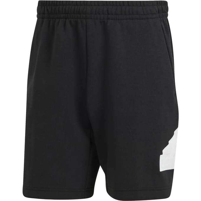 Regular fit sweatshorts met labeldetail