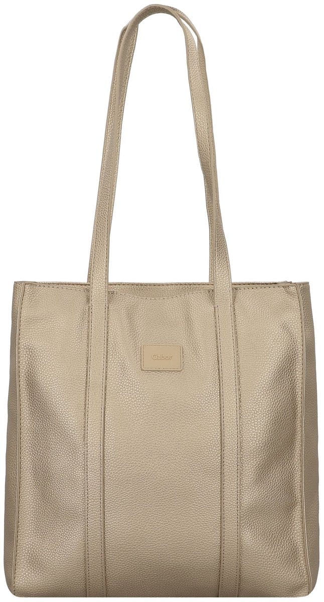 Gabor Shopper Schoudertas Elfie Zip Tote Bag Metallic Rose Goudkleurig