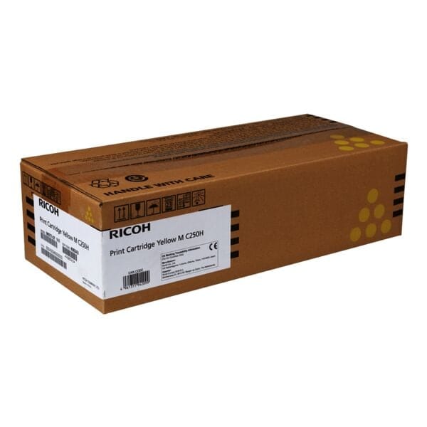 Ricoh M C250E - yellow - original - toner cartridge
