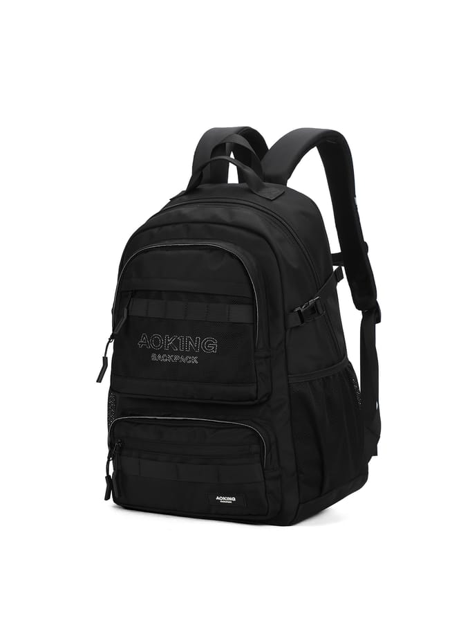 Aoking Rugzak Uniseks BLACK