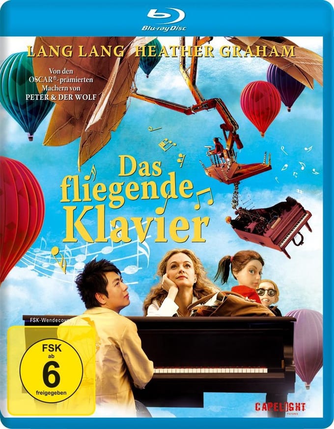 Alive AG Das fliegende Klavier Blu-ray Duits, Engels