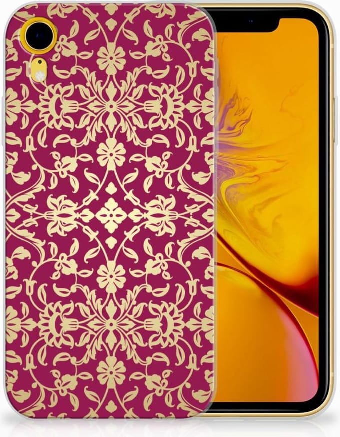 Siliconen Hoesje Apple iPhone Xr Barok Pink