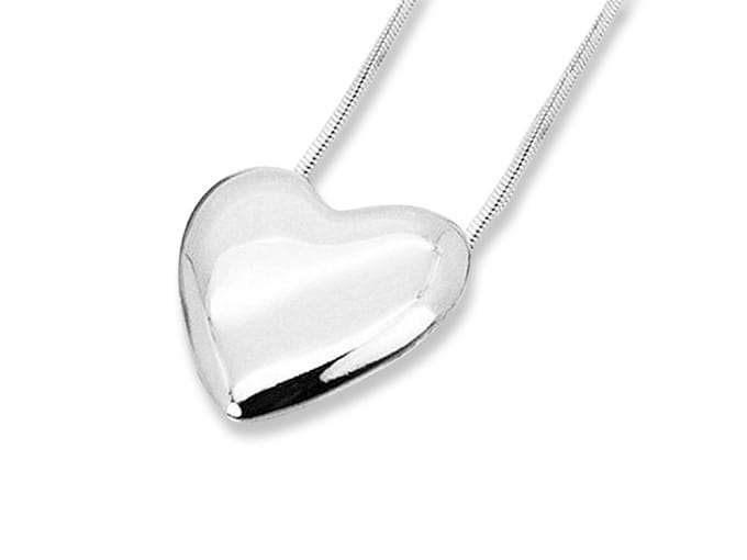 Montebello Ketting Britny - 316L Staal - Hart - 29x28mm - 48cm