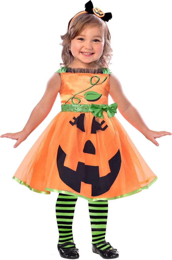 Amscan Kinderkostuum Cute Pumpkin Meisjes Polyester Maat 4-6 Jaar