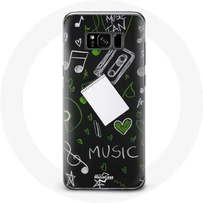 Case voor Samsung Galaxy S8 Muziek-solsleutel