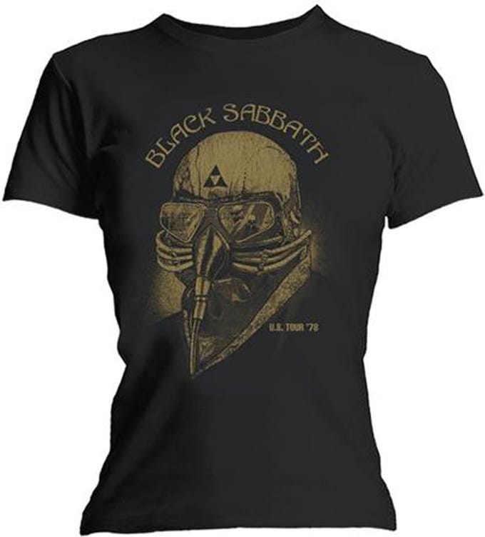 Black Sabbath - US Tour 1978 Dames T-shirt - 2XL - Zwart