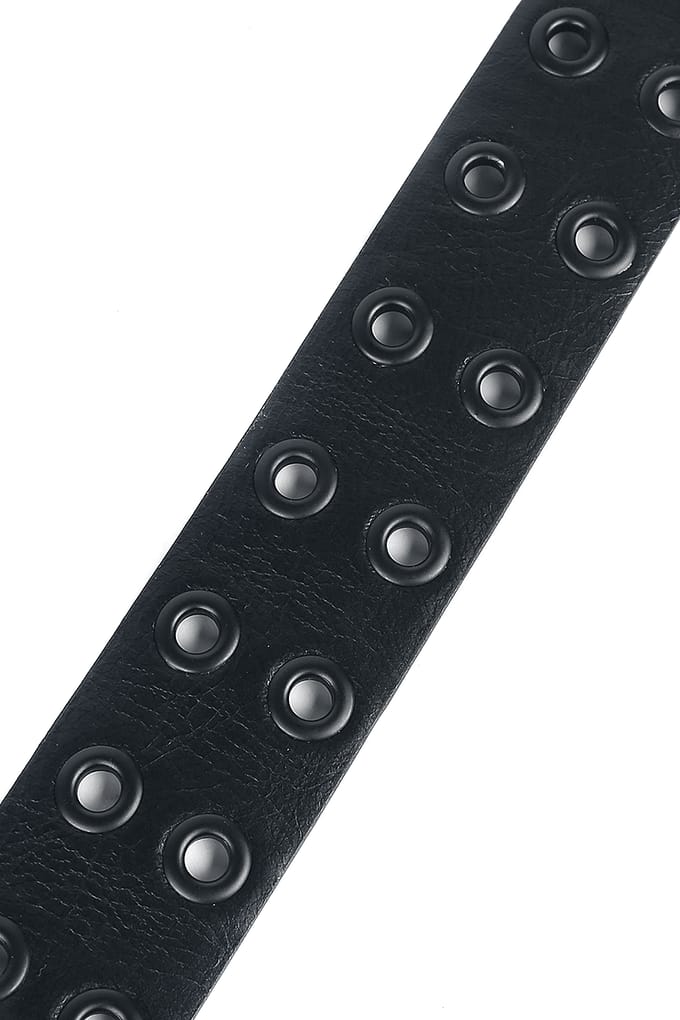 Black Premium by EMP Zwarte riem met klinknagels - Unisex - Standard