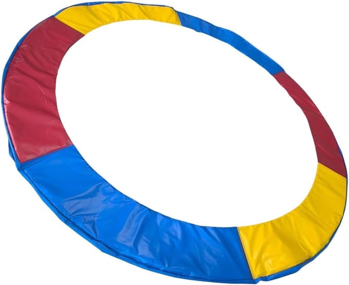 Trampoline kussen - Springhoes bescherming - Veilig spelen - Robuuste afwerking - 1.83 m - Kleurrijk