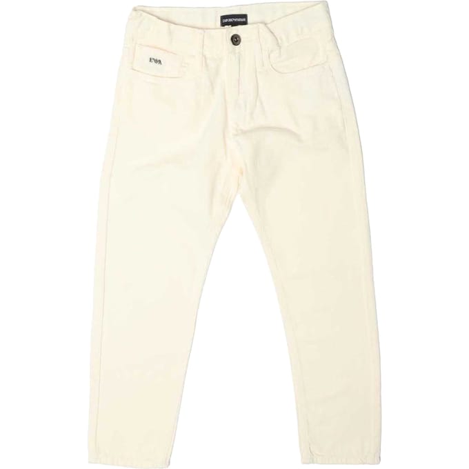 Emporio Armani Kinder J75 Slim Jeans (Wit)