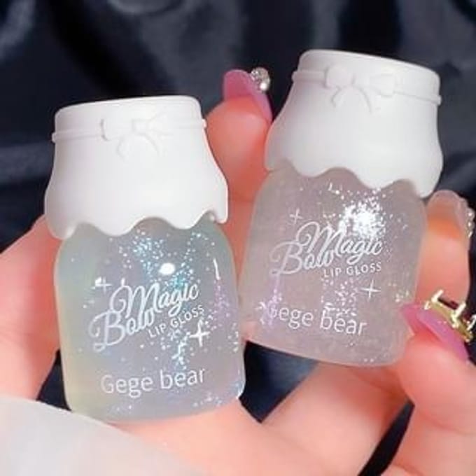 Gege Bear - BUY 3 GET 40% OFF - Glitter Lip Gloss - 2 Colors #01- 10g