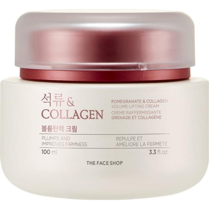 THE FACE SHOP Crème Volumisante Lifting Grenade & Collagène 100ml 100ml gray