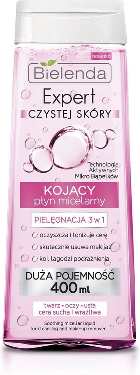 Bielenda - Clean Skin Expert Soothing Micellar Liquid 400Ml