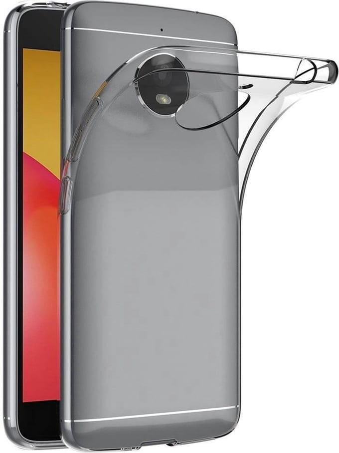 Transparant TPU Siliconen Hoesje Geschikt voor Motorola Moto E4