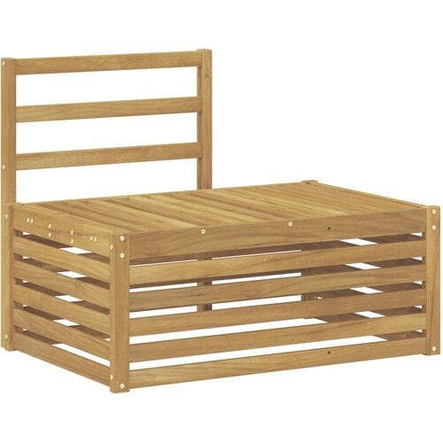 vidaXL - Buiten - bank - set - 3 - Stuk - Wit - 182,5 - x - 63 - x - 73 - cm