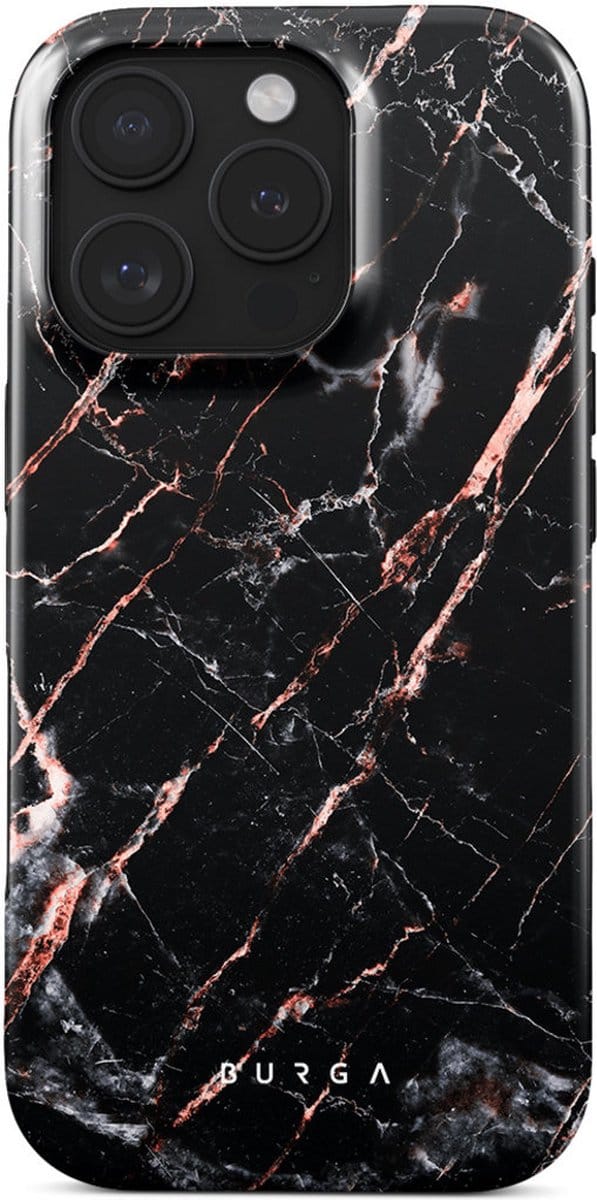 Burga Tough Case geschikt voor Apple iPhone 16 Pro - Rose