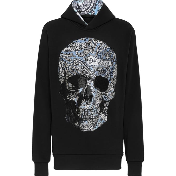 Sweatshirt Met Capuchon Paisley