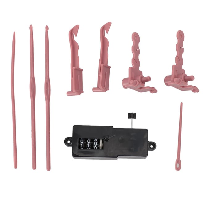 Breimachines Adapter Set Verhoog Snelheid Lichtgewicht Breimachine Accessoires Vervanging black
