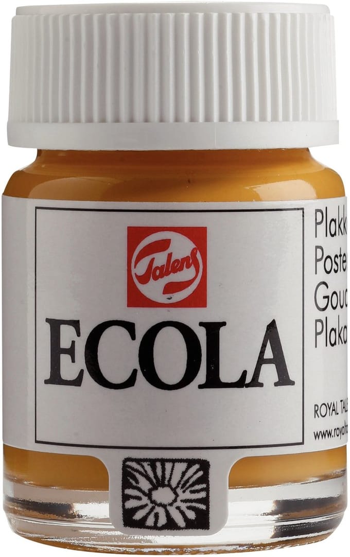 Bruynzeel - Ecola Gouache Bottle 16ml Yellow Ocher 227