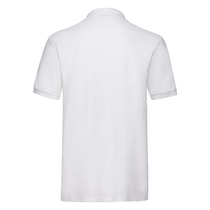 Fruit of the Loom Heren Premium Polo Shirt (Wit)