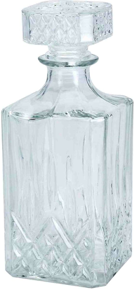 Excellent Houseware Whiskey Karaf - 900 ml - Glas