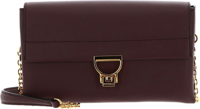 COCCINELLE Leren Schoudertas Arlettis Handbag Carruba Bruine