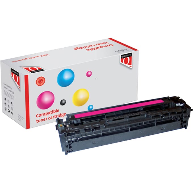 Tonercartridge Quantore alternatief tbv HP CB543A 125A rood