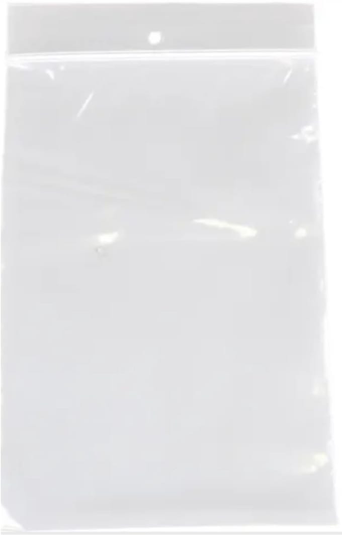 Verpakkingszak IEZZY grip 80x125mm 50mu hersluitbaar 100 stuks