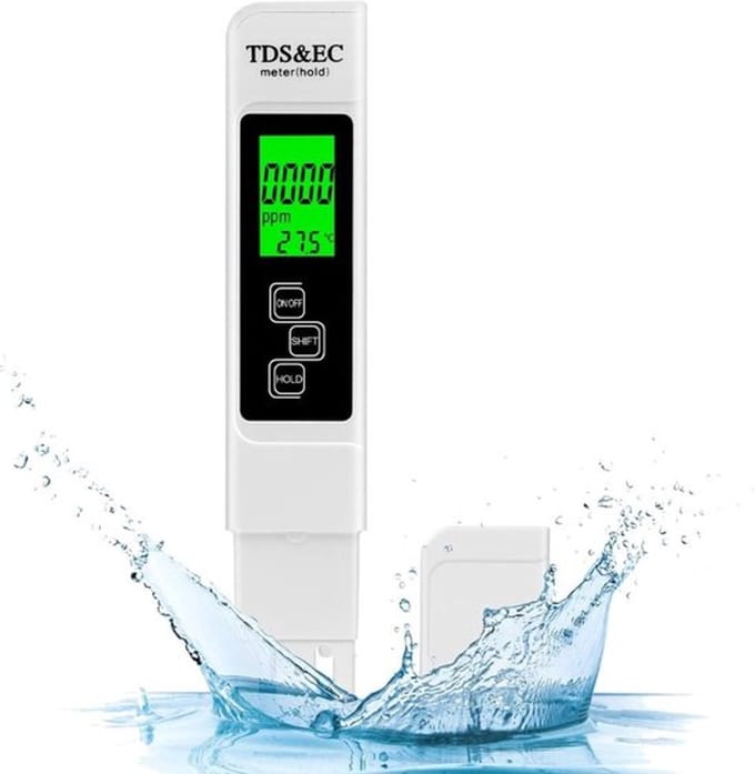 Allecto - TDS/EC-waterkwaliteitstest - Watermeter