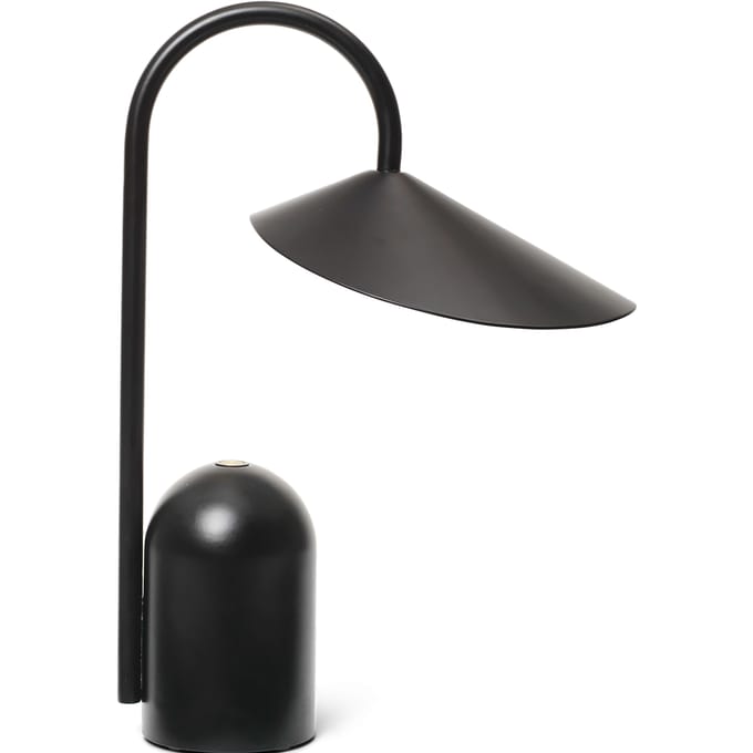 Ferm Living Arum draagbare lamp - zwart