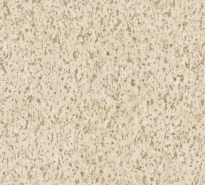 BRUIN/CREME GOUD STRUCTUUR BEHANG - AS Creation AS Neue Bude 2.0 editie 2