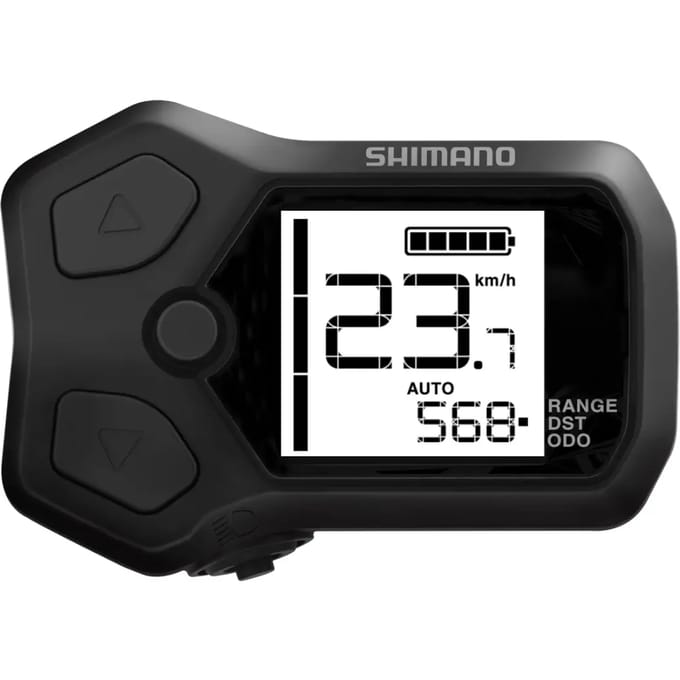 Fietscomputer voor Shimano Steps SC-E5000A met bekrachtigingsschakelaar