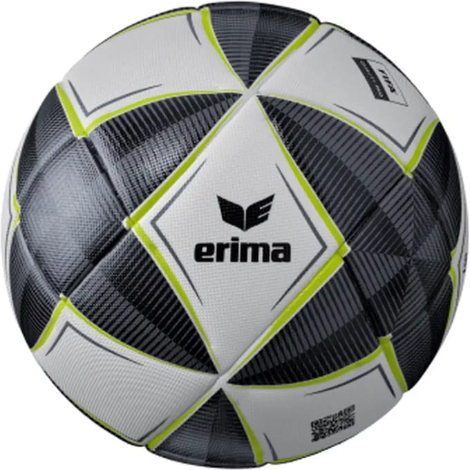 Erima Senzor-Star Match (Size 5) Wedstrijdbal - Grijs / Zwart | Maat: 5