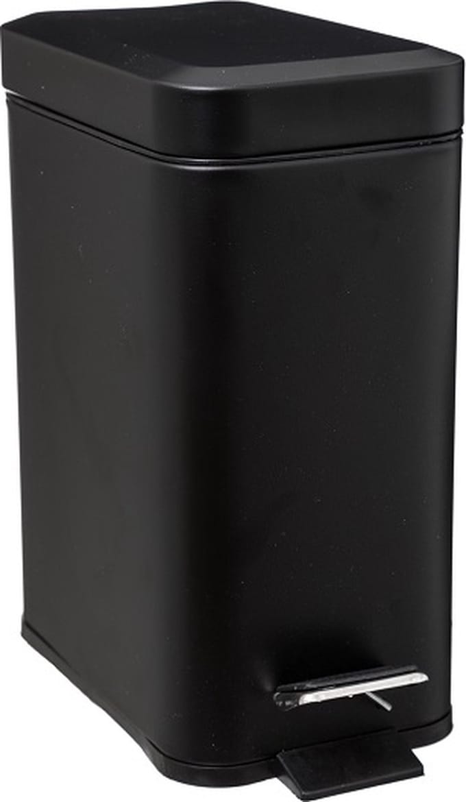 5Five Afvalemmer Softclose 5L - Zwart