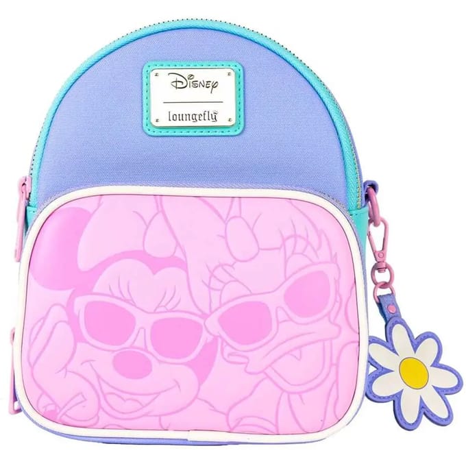 Mini meisjesrugzak Loungefly Disney - Daisy Duck & Minnie Mouse Convertible