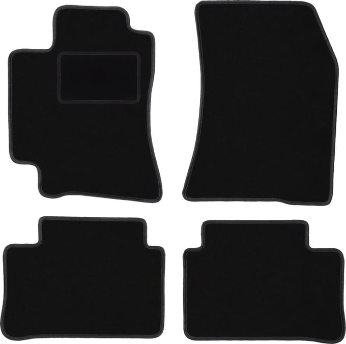 Zwarte veloursmatten voor: Lexus IS I sedan (1998-2005)