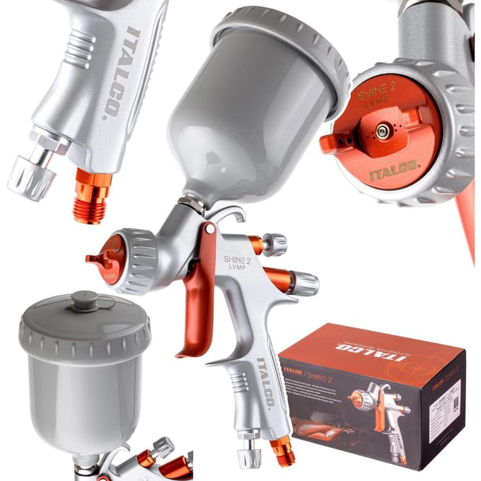 ITALCO SHINE 2 LVMP Spuitpistool 1,3 mm - Premiumkwaliteit