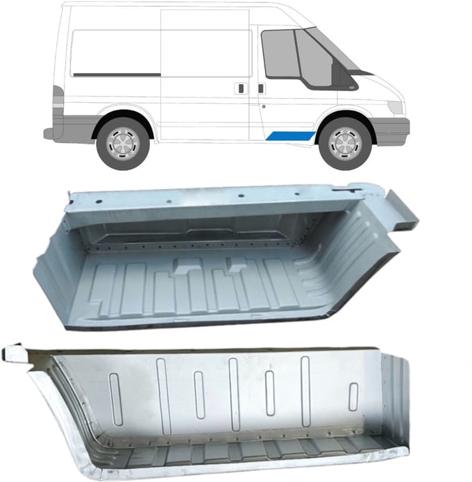 Binnen voorste trap reparatiepaneel voor Ford Transit 2000-2013 / Links + Rechts