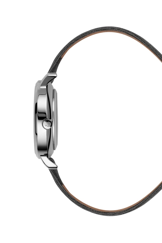 ORPHELIA OR11900 - Horloge - Leer - Grijs - 28 mm