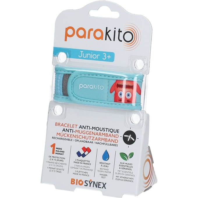 ParaKito Anti-Muggenarmband Junior 3+ Monsters 1 Armband