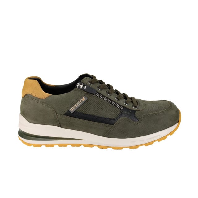 Mephisto Bradley - heren sneaker - Groen - maat 44.5 (EU) 10 (UK)