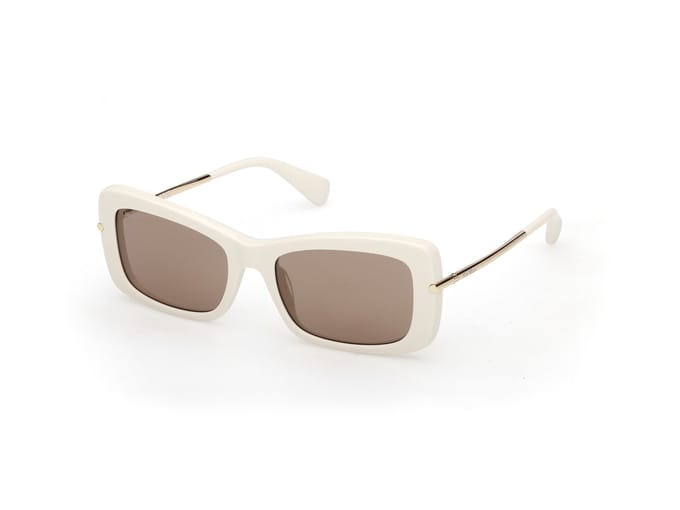 Maxmara MM0194 Shiny white 54/18/135 WOMAN Zonnebrillen