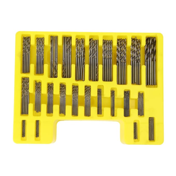 150 stuks Spiraalboren Mini Gatopener Set Hardware Accessoire Hoge Snelheid Staal 0,4-3,2 mm
