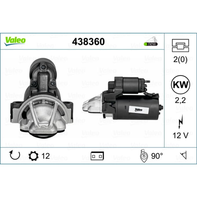 Starter VALEO 438360