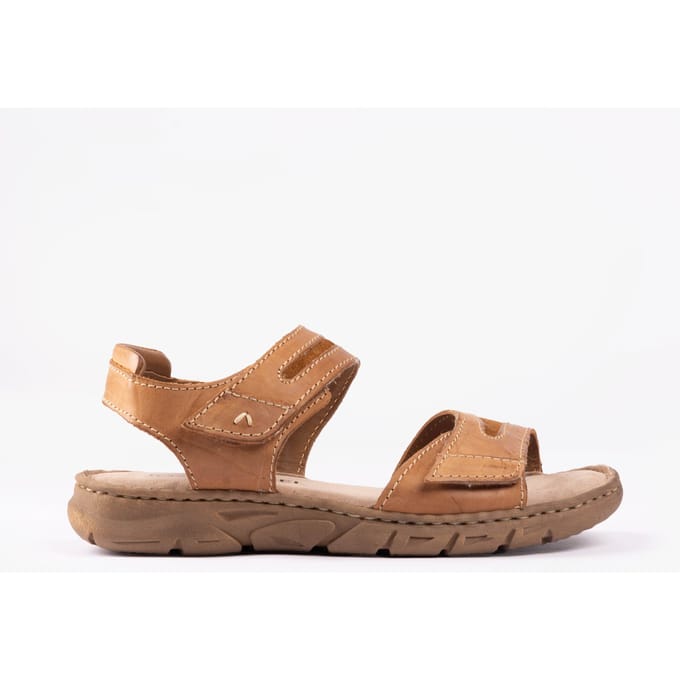 BRENDA 08 Dames Sandalen Kameel