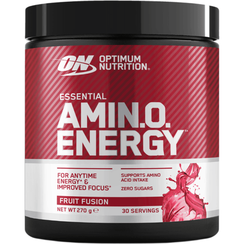 Optimum Nutrition Essential Amino Energy - Fruit Fusion - Pre Workout - BCAA & EAA Aminozuren - 270 gram (30 doseringen)